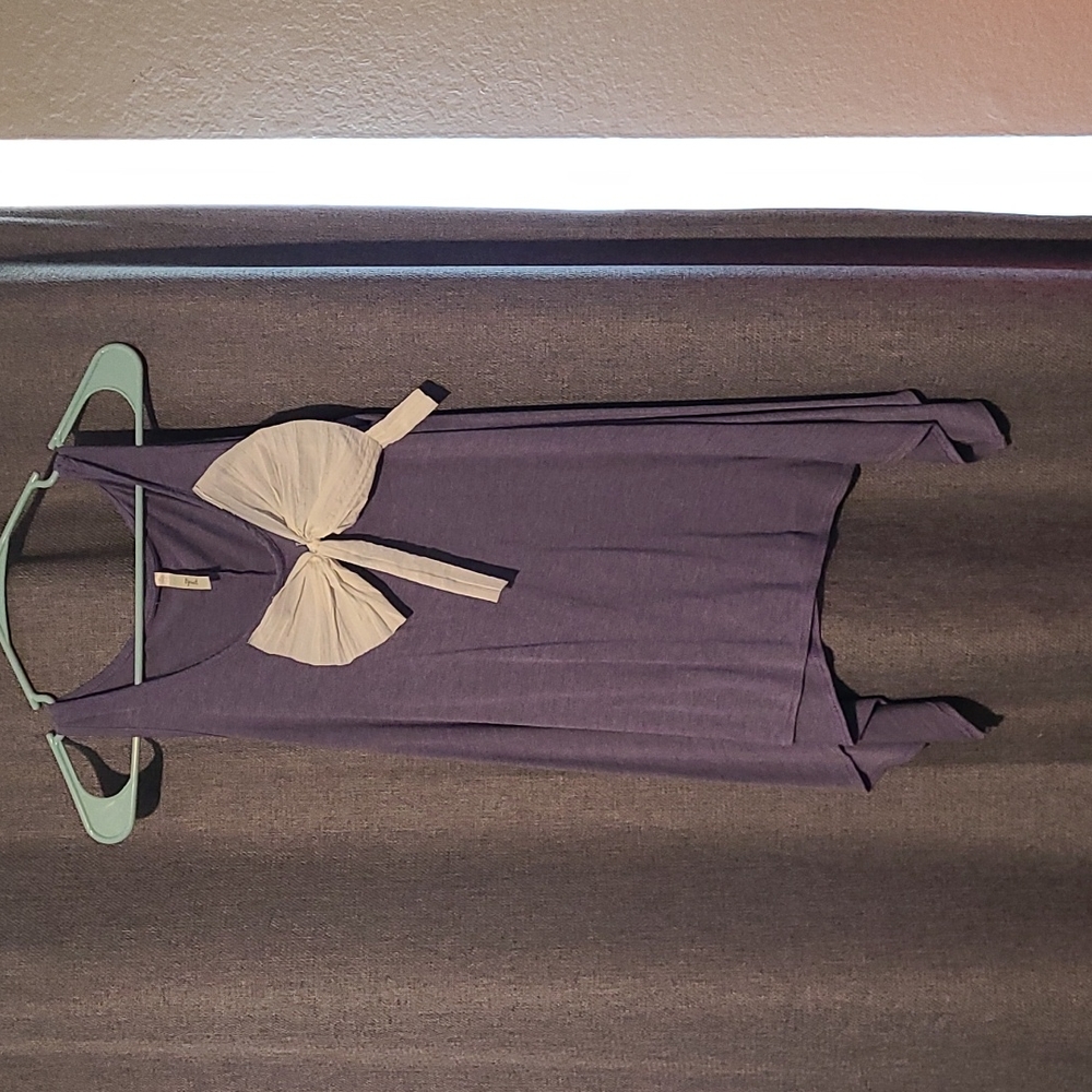 Blue/purple Bow Tanktop